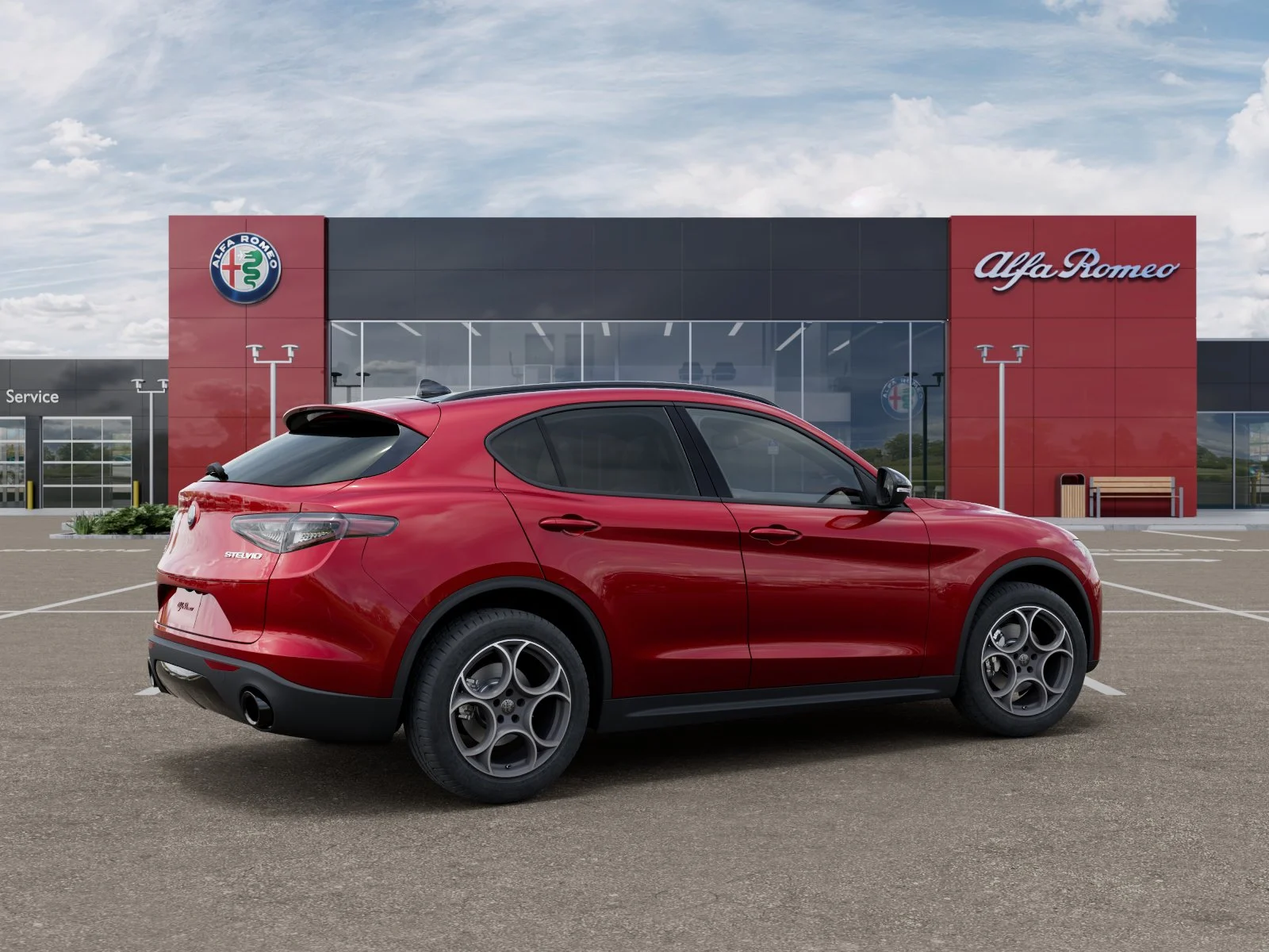 New 2025 Red Alfa Romeo Base image 31