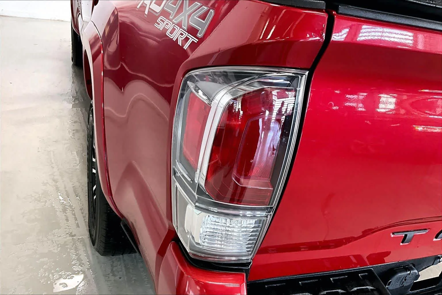 Used 2020 Barcelona Red Metallic Toyota TRD Sport image 29