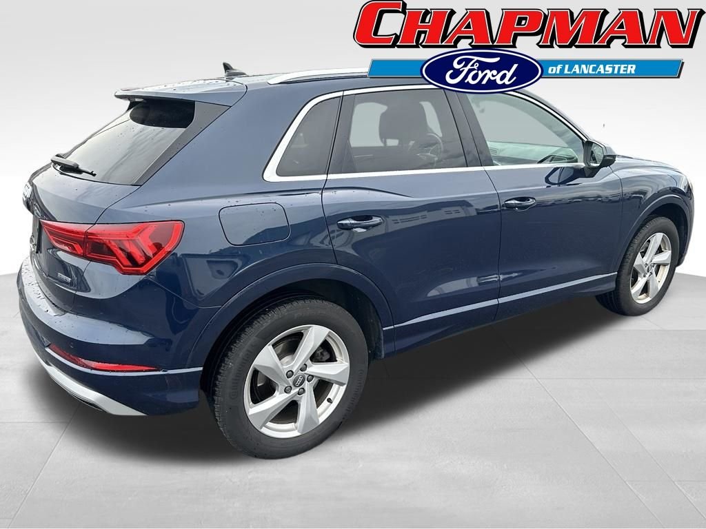 Certified Used 2020 Cosmos Blue Metallic Audi Premium image 3