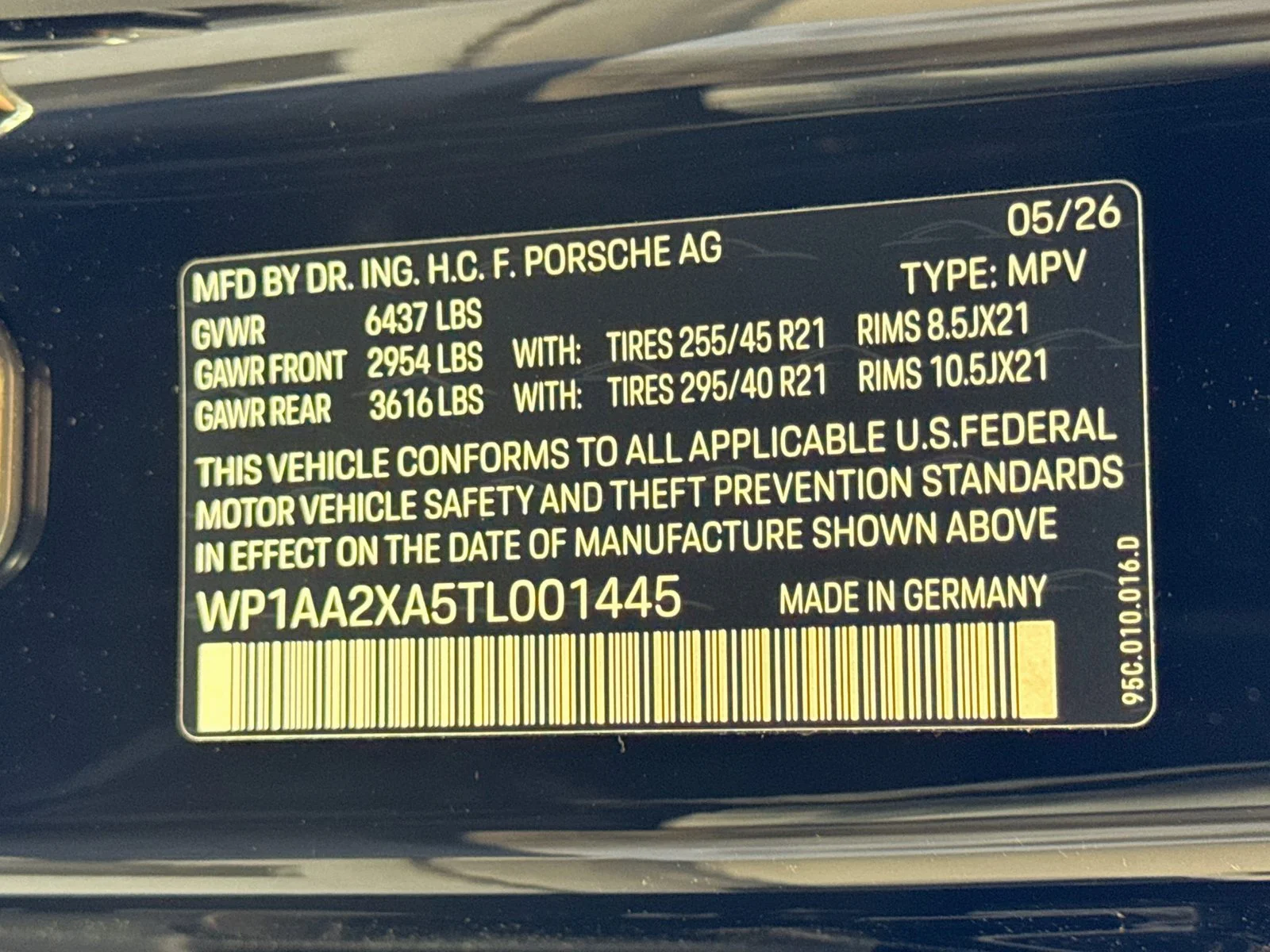 New 2026 Black Porsche 4 Electric image 26