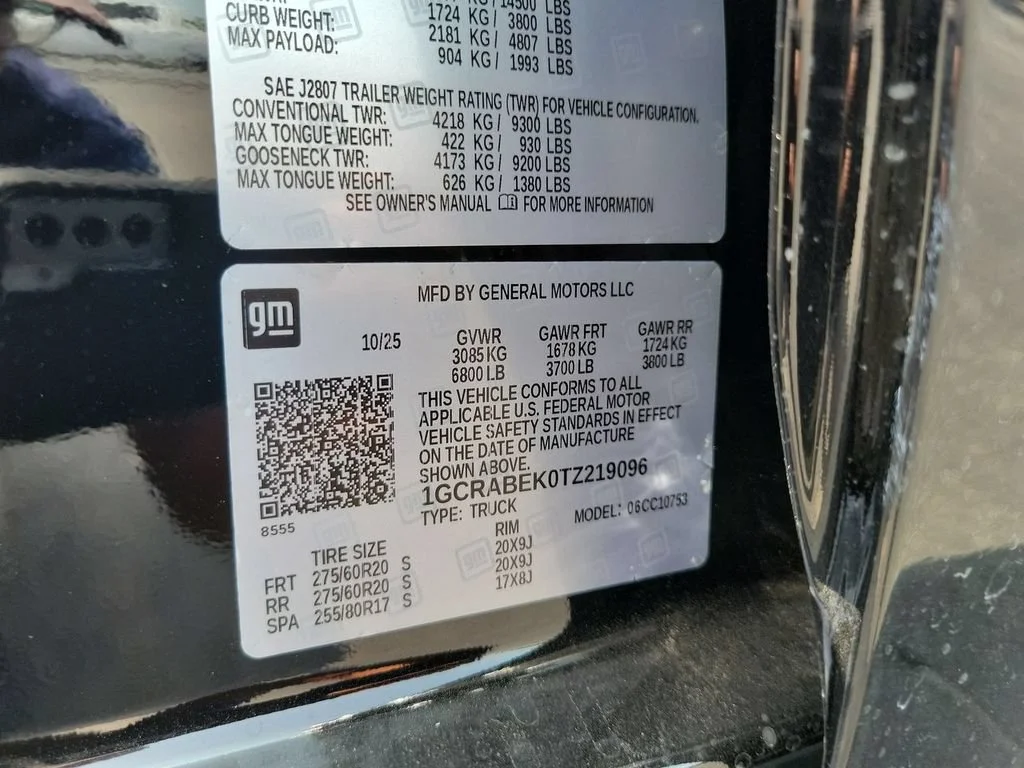 Certified Used 2026 Black Chevrolet Custom image 37