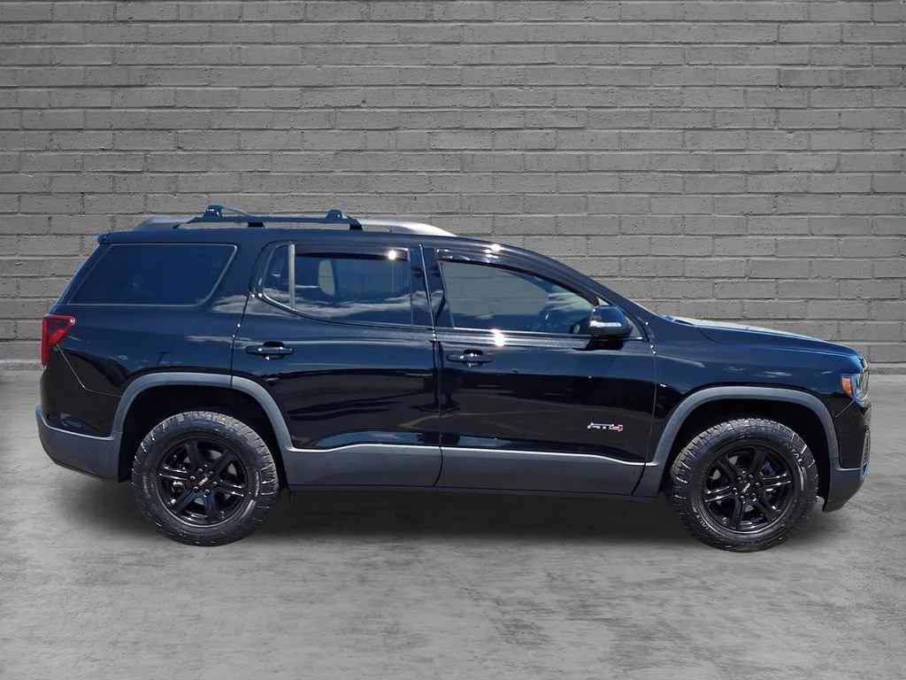 Used 2021 EBONY TWILIGHT METALLIC GMC AT4 image 13
