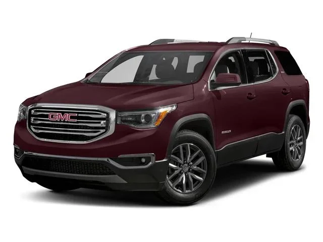 Used 2017 Black Cherry Metallic GMC SLT-1 image 1