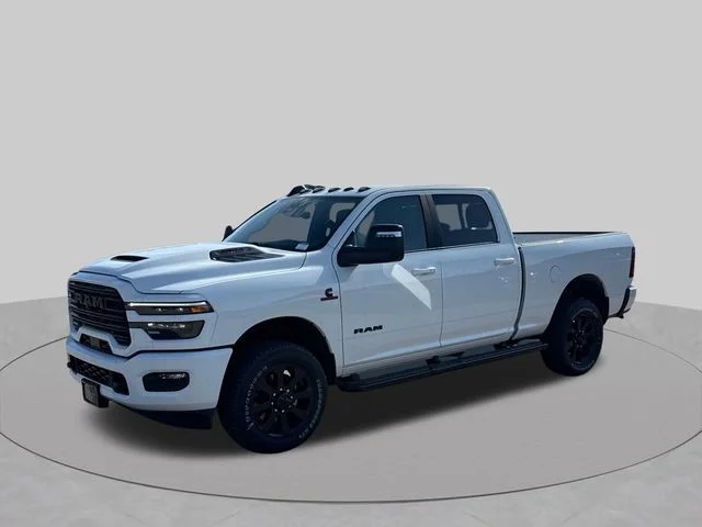 New 2026 Bright White Clear-Coat Exterior Paint RAM Laramie image 10