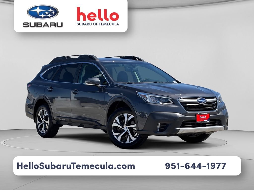 Used 2020 Gray Metallic Subaru Limited image 1