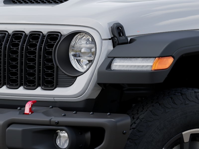 New 2026 Bright White Clear-Coat Exterior Paint Jeep Rubicon image 50