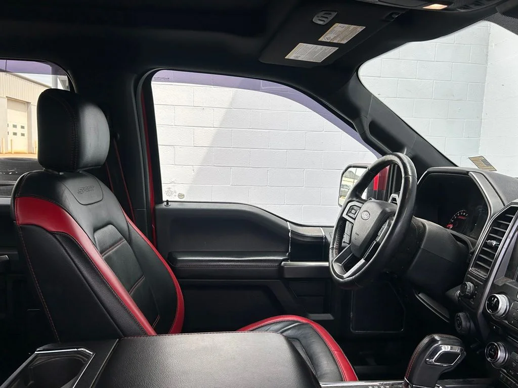 Used 2018 Race Red Ford Lariat image 24