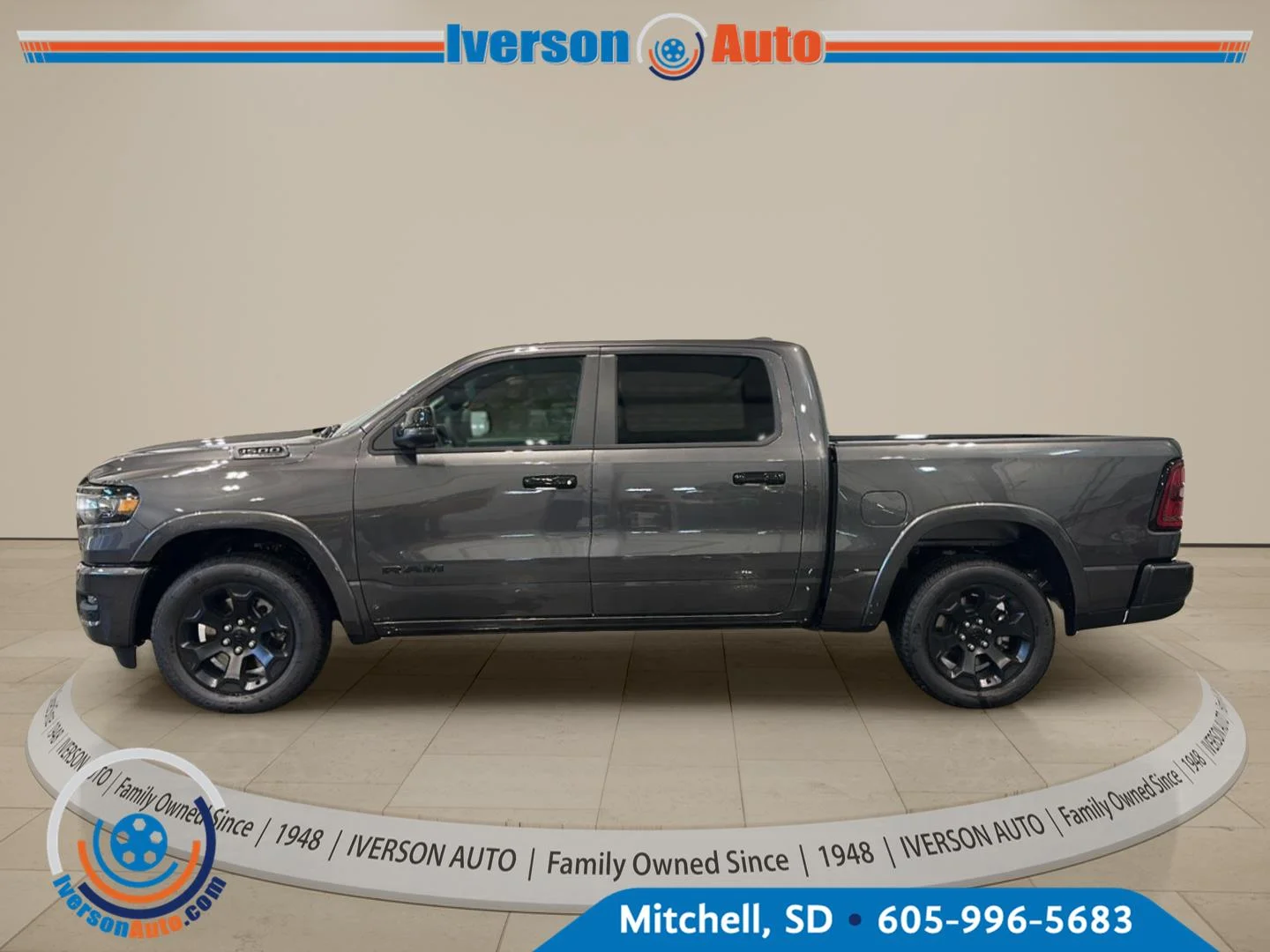New 2027 Granite Crystal Metallic Clearcoat Ram Big Horn image 4