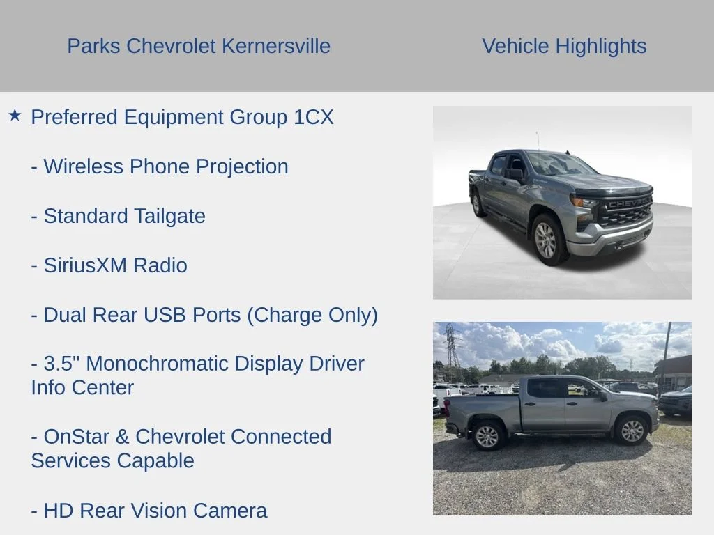 Used 2023 STERLING GRAY METALLIC Chevrolet Custom image 20