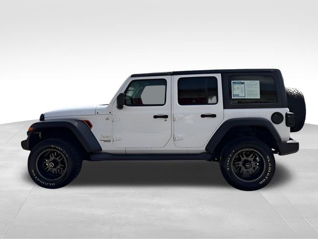 Used 2019 White Jeep Unlimited Sport S image 4