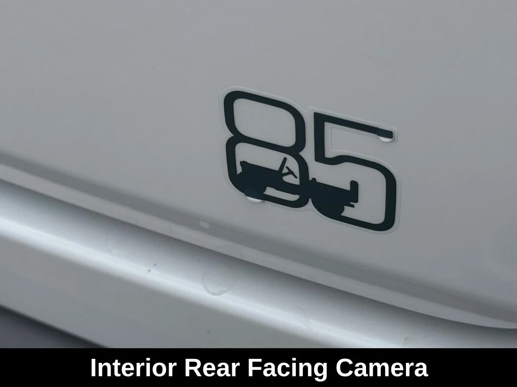 New 2026 Bright White Clear-Coat Exterior Paint Jeep 85th Anniversary Edition image 38