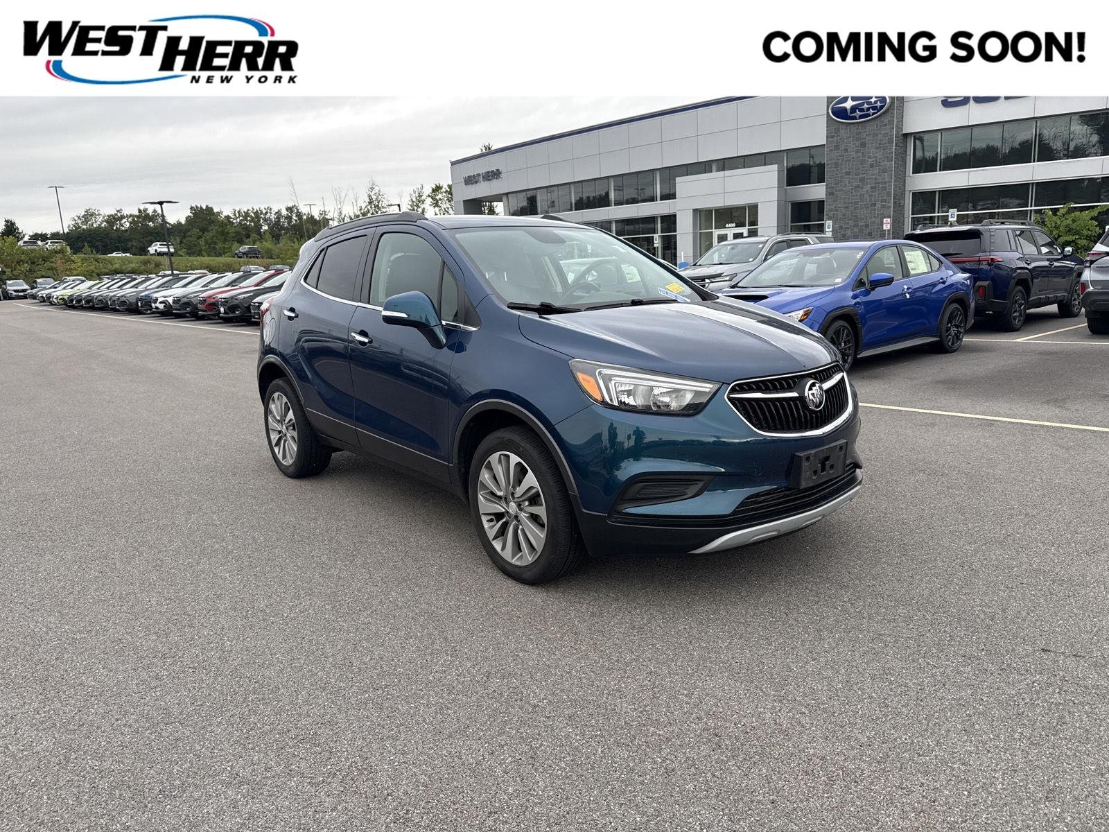 Used 2019 Deep Azure Metallic Buick Preferred image 1