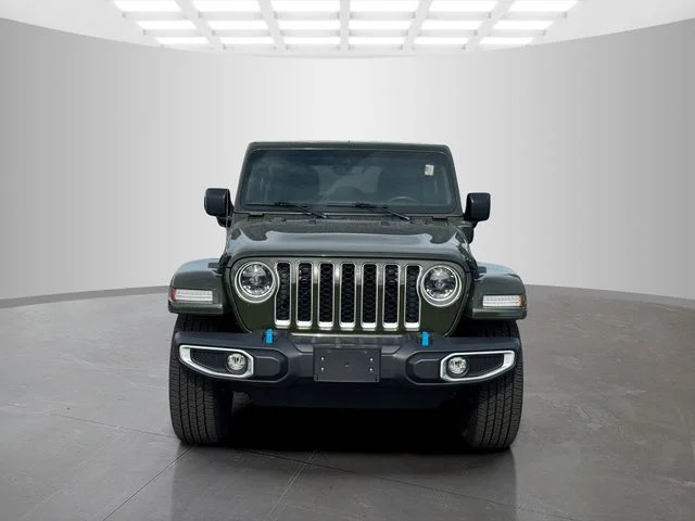 Certified Used 2023 Green Jeep Sahara 4xe image 2