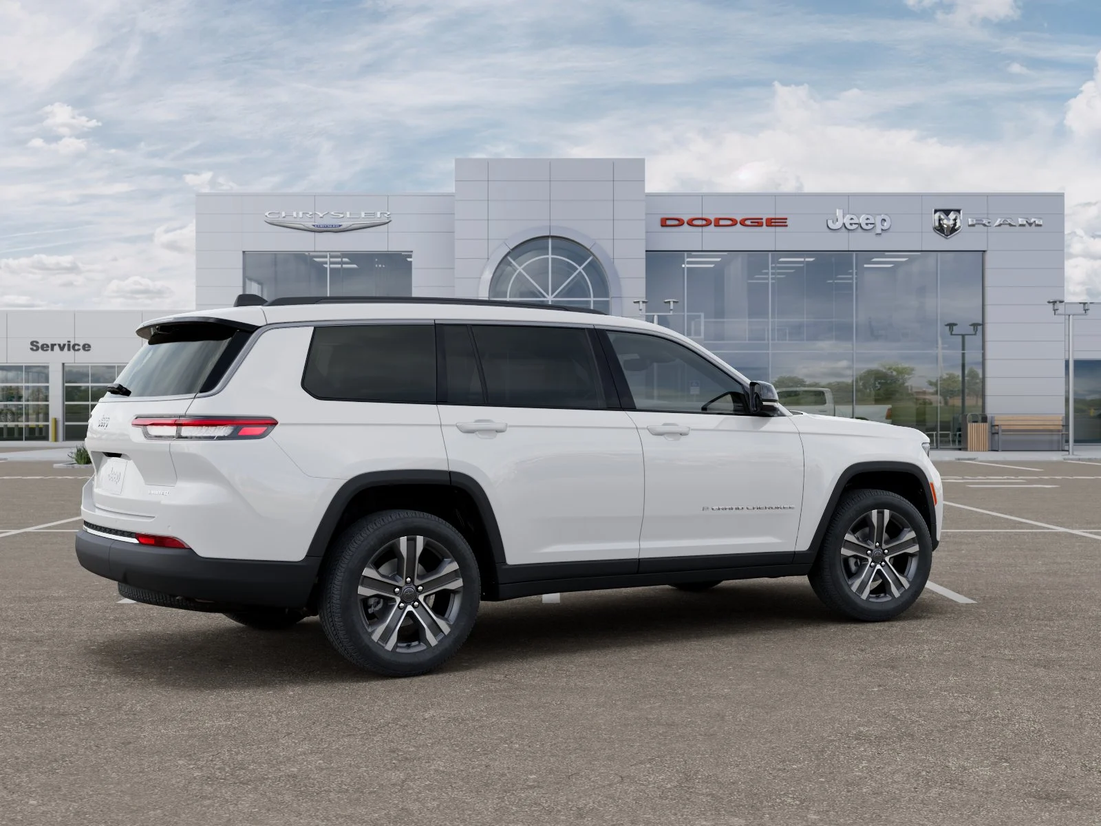 New 2027 Bright White Clear-Coat Paint Jeep Limited image 30