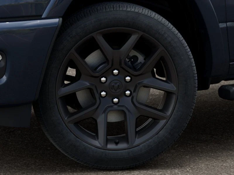 New 2026 Forged Blue Metallic Exterior Paint RAM Laramie image 9
