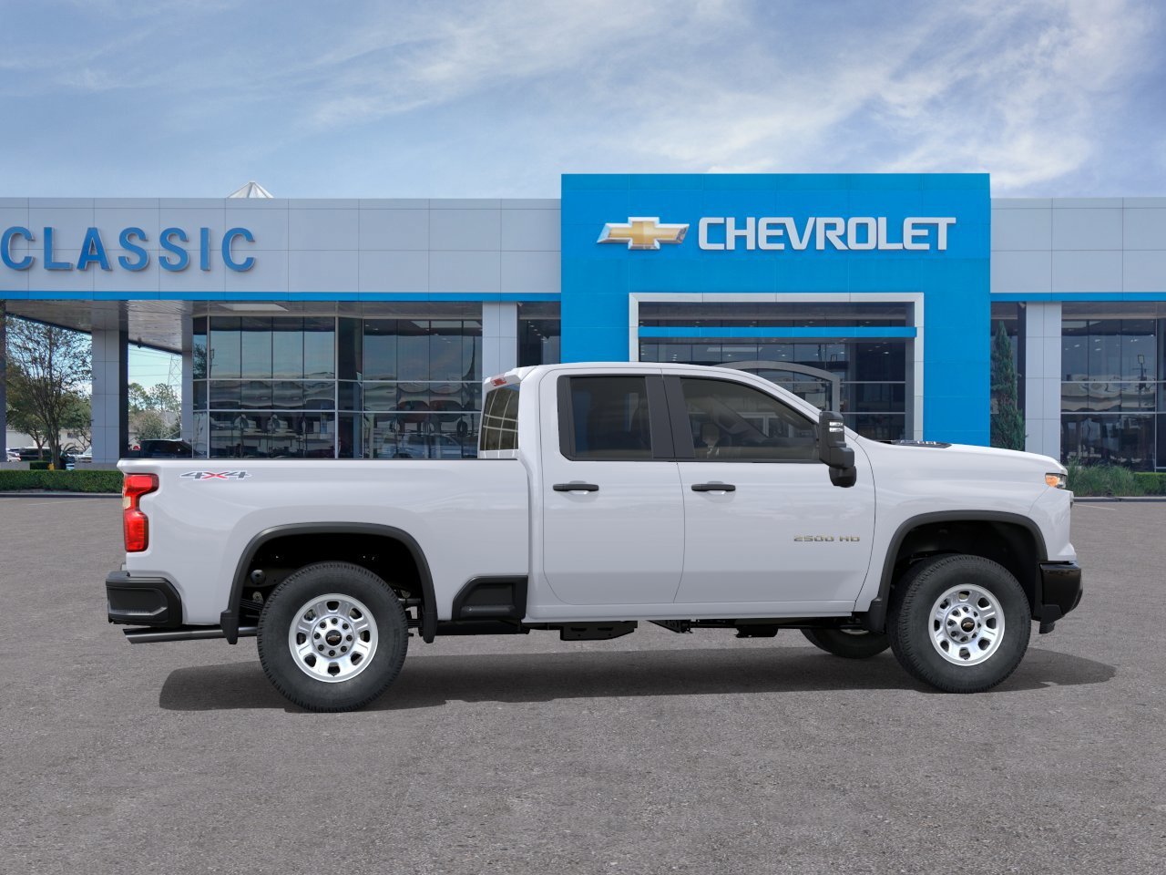 2026 Chevrolet Silverado 2500 HD WT White at Classic Elite Chevrolet Sugar Land