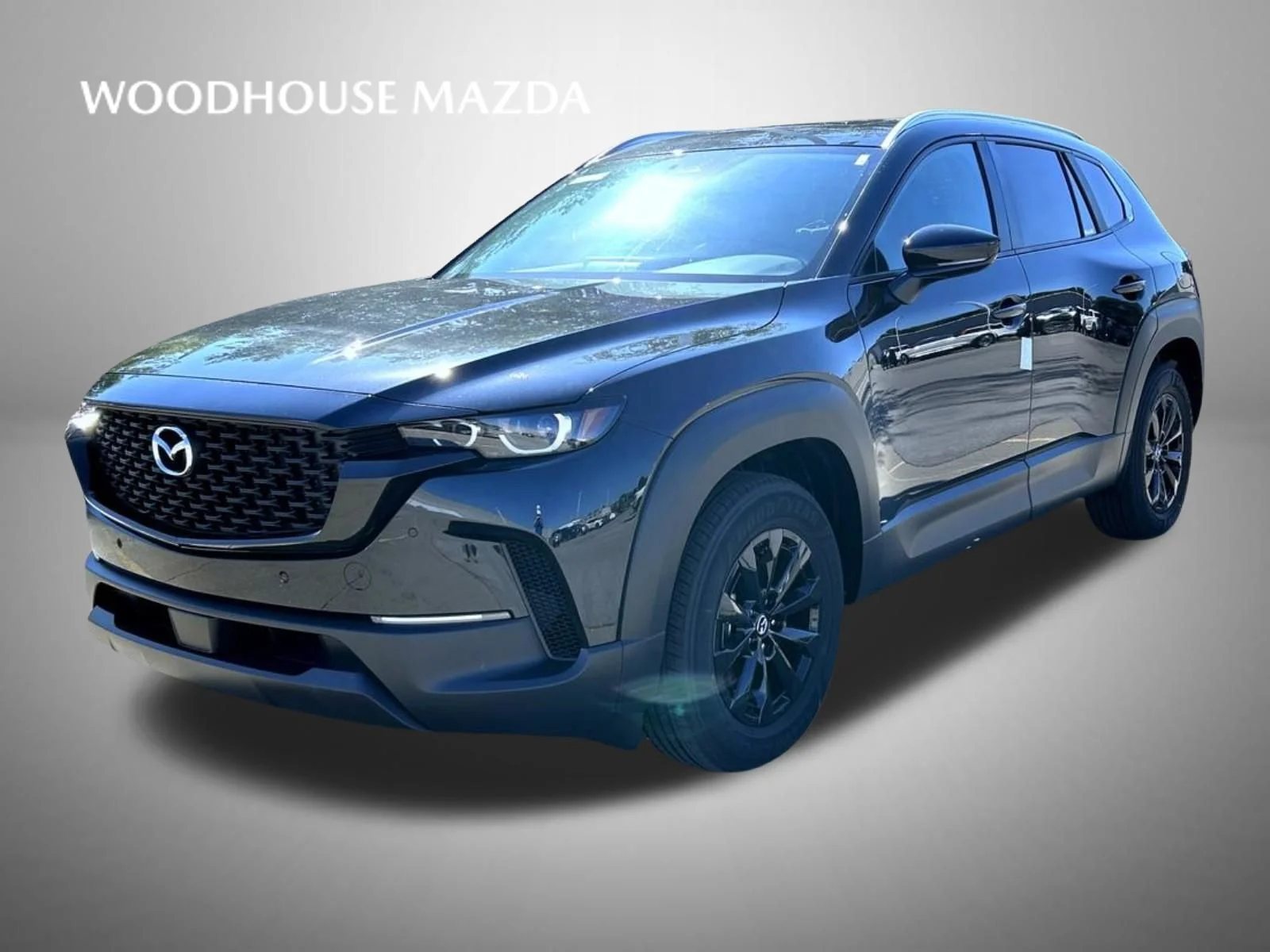 New 2026 Jet Black Mica Mazda Preferred AWD image 1