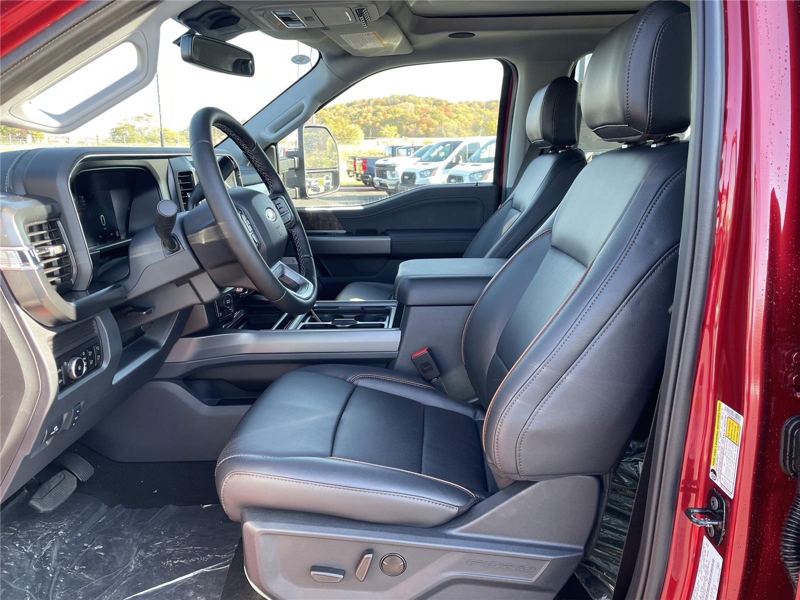 New 2026 Ruby Red Metallic Tinted Clearcoat Ford F-350® Lariat® image 52