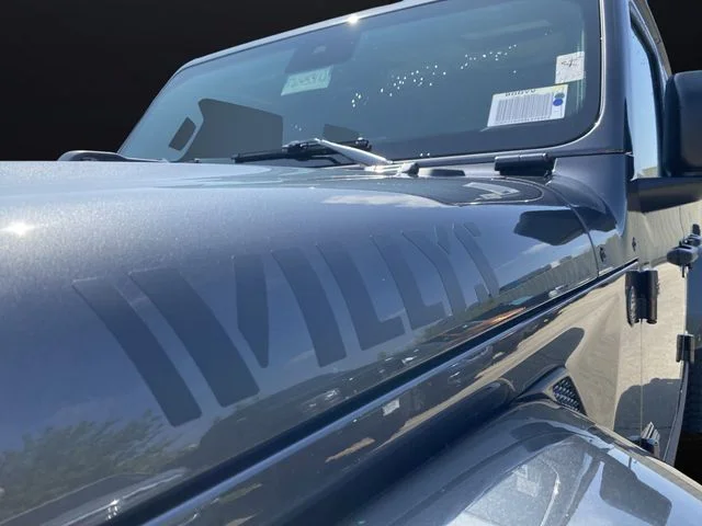New 2025 Granite Crystal Metallic Clear-Coat Exterior Paint Jeep Willys image 38