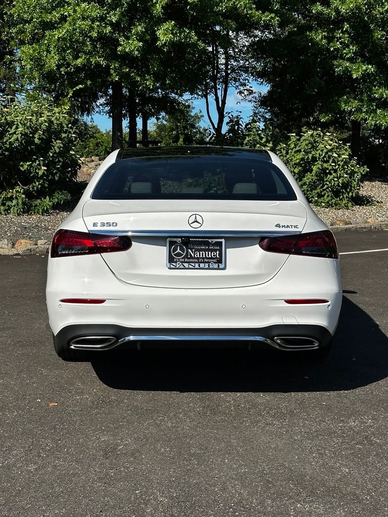 Certified Used 2021 White Mercedes-Benz E 350 image 6