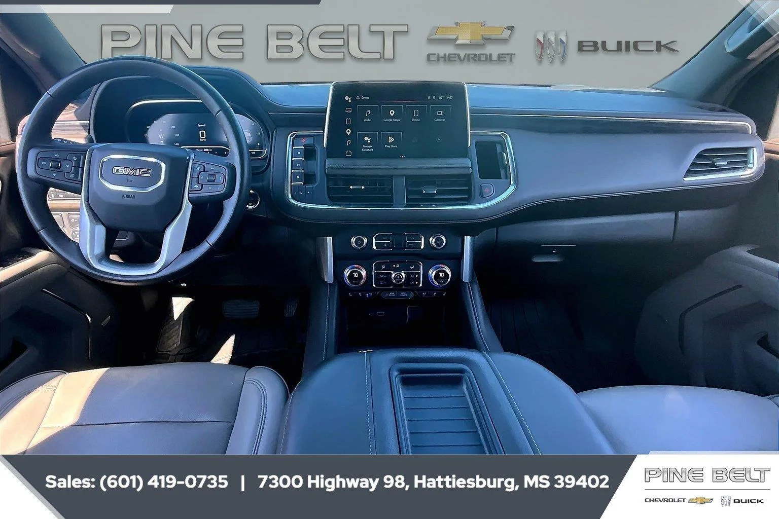 Used 2022 Pearl Beige Metallic GMC SLT image 13