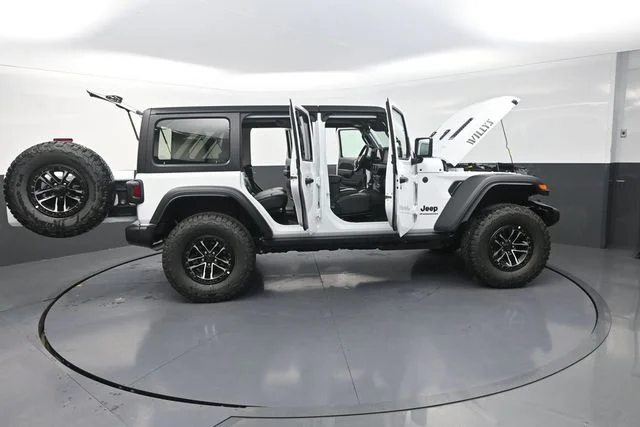 New 2026 Bright White Clear-Coat Exterior Paint Jeep Willys image 36