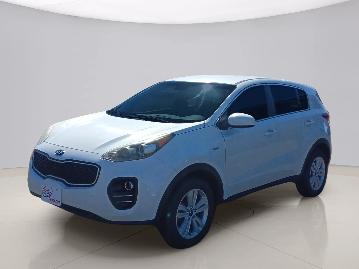 Used 2017 White Kia LX image 2