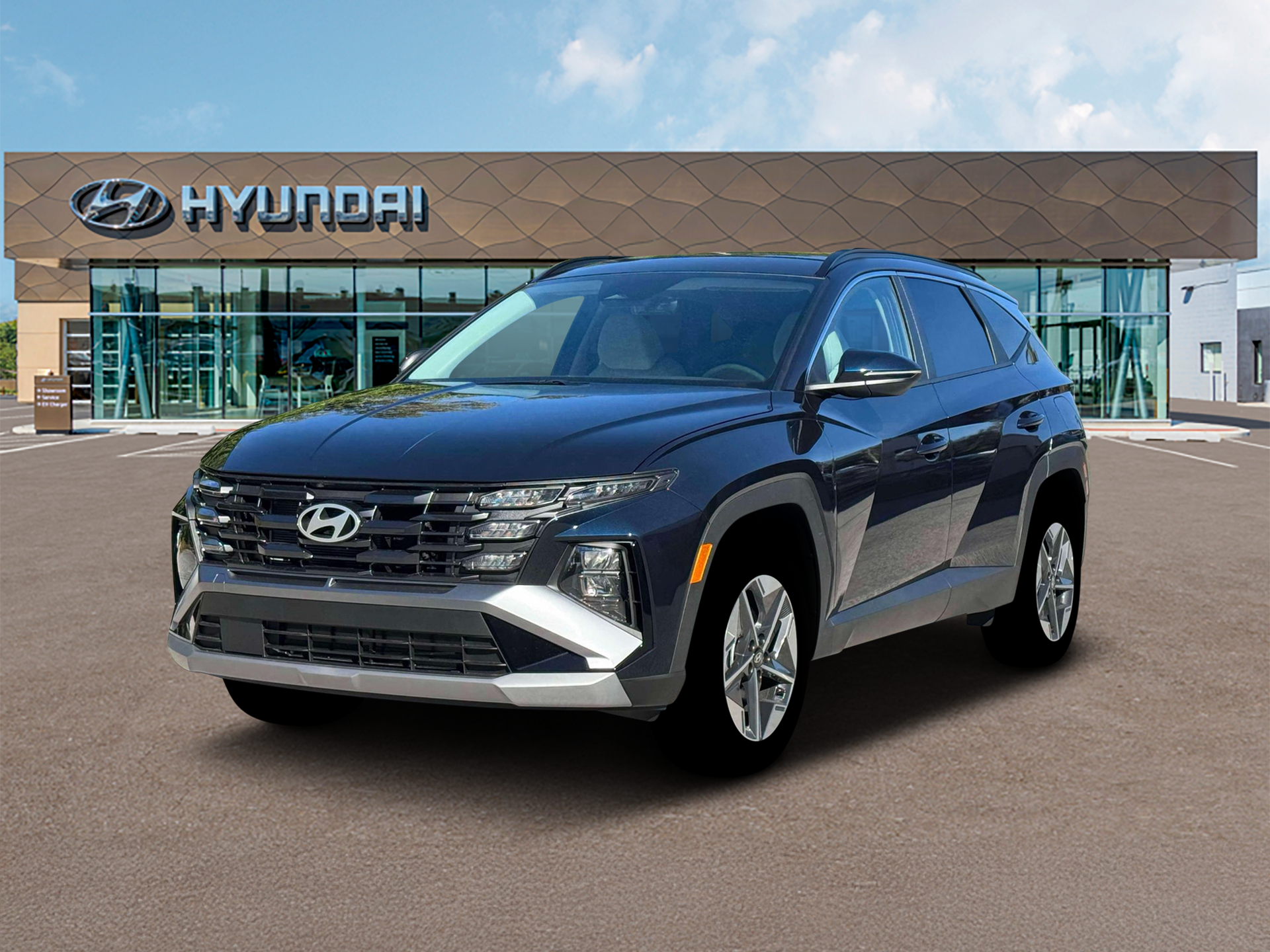 New 2026 Blue Hyundai SEL Convenience image 1