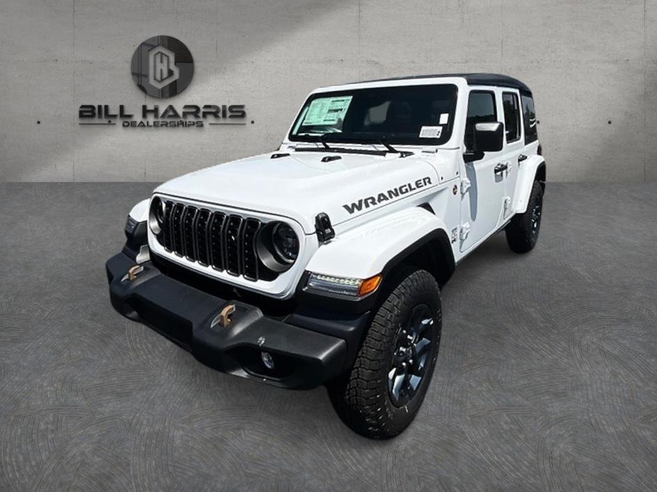 New 2026 Bright White Clearcoat Jeep 85th Anniversary Edition image 1