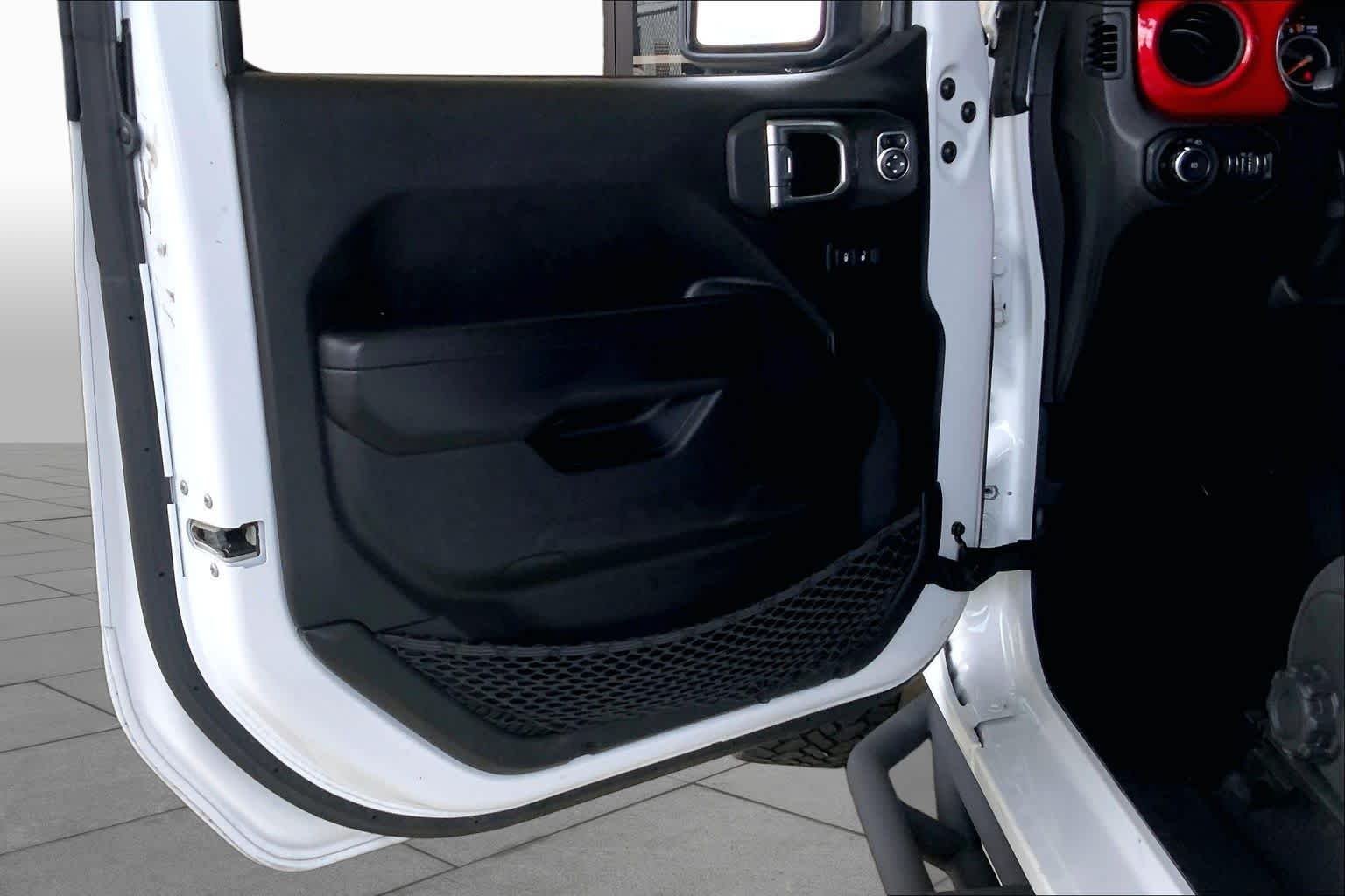 Used 2021 Bright White Clearcoat Jeep Unlimited Willys Sport image 21