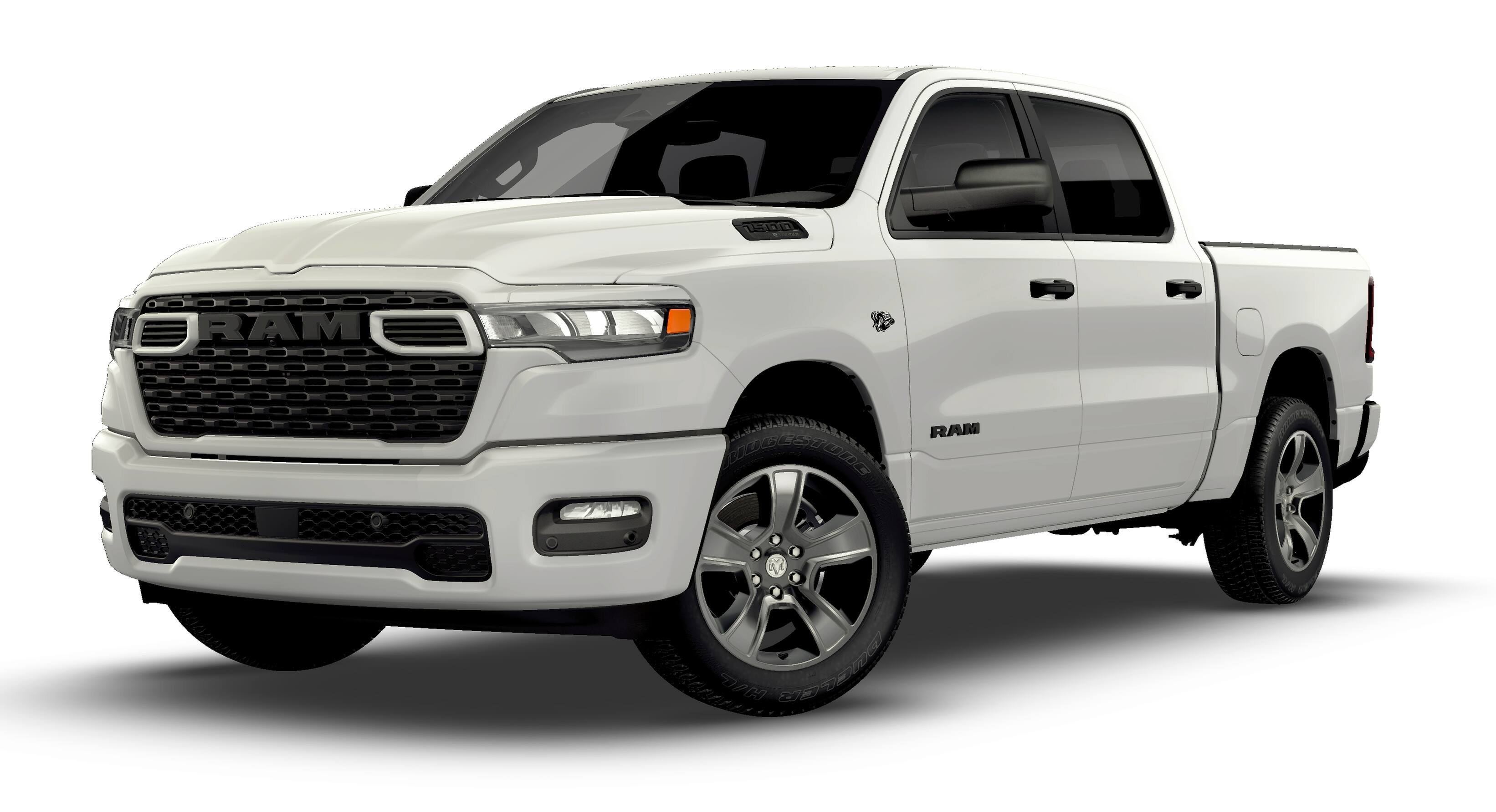 New 2026 Bright White Clear-Coat Exterior Paint RAM  image 1