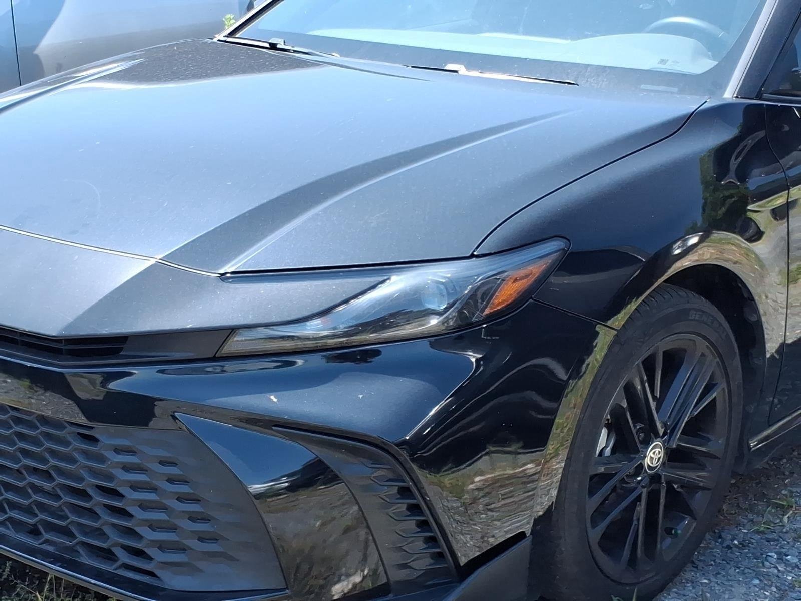 Used 2025 BLACK Toyota SE image 2