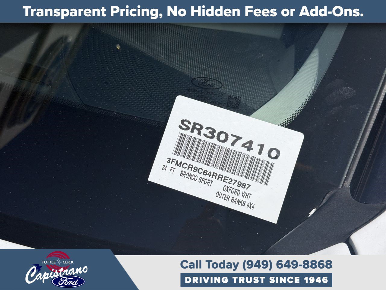 Certified Used 2024 Oxford White Ford Outer Banks image 42