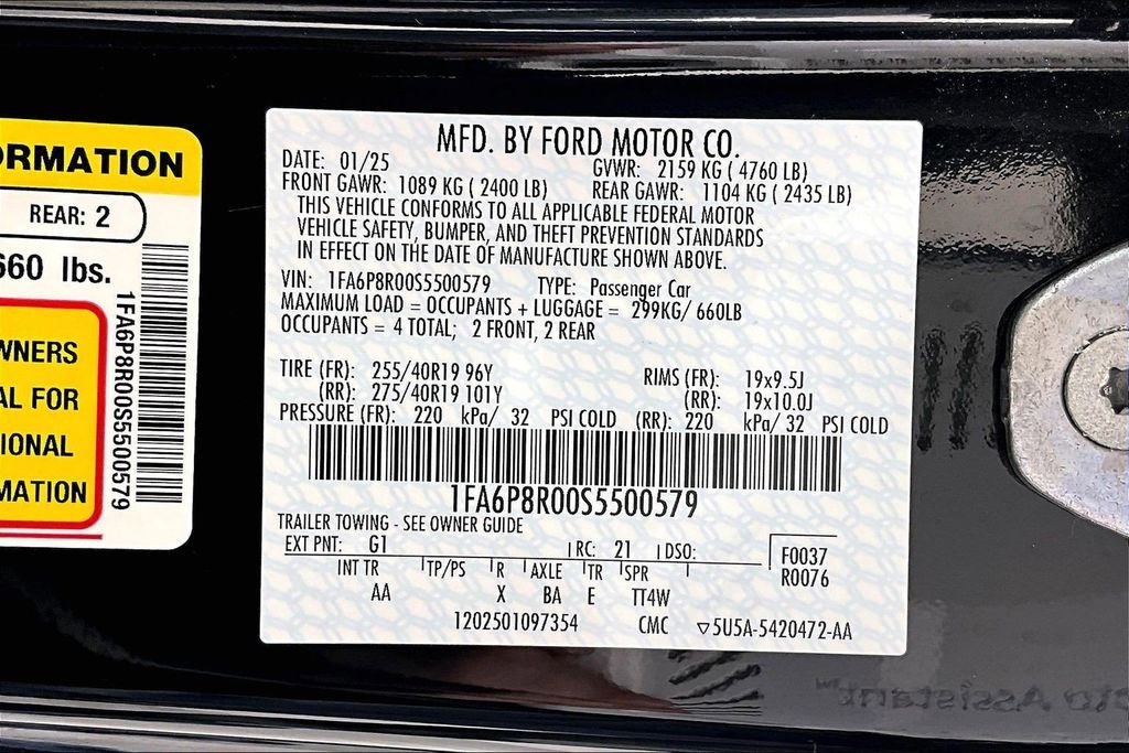 2025 Ford Mustang Dark Horse - Photo 8