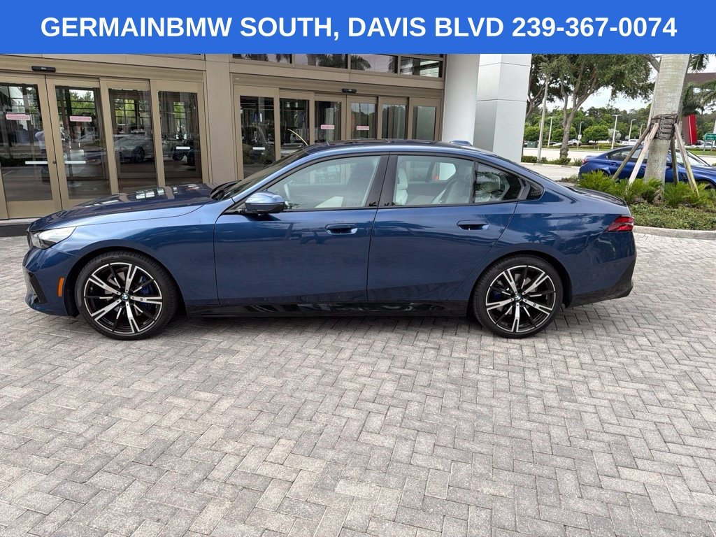 Certified Used 2026 Phytonic Blue Metallic BMW 530i image 2