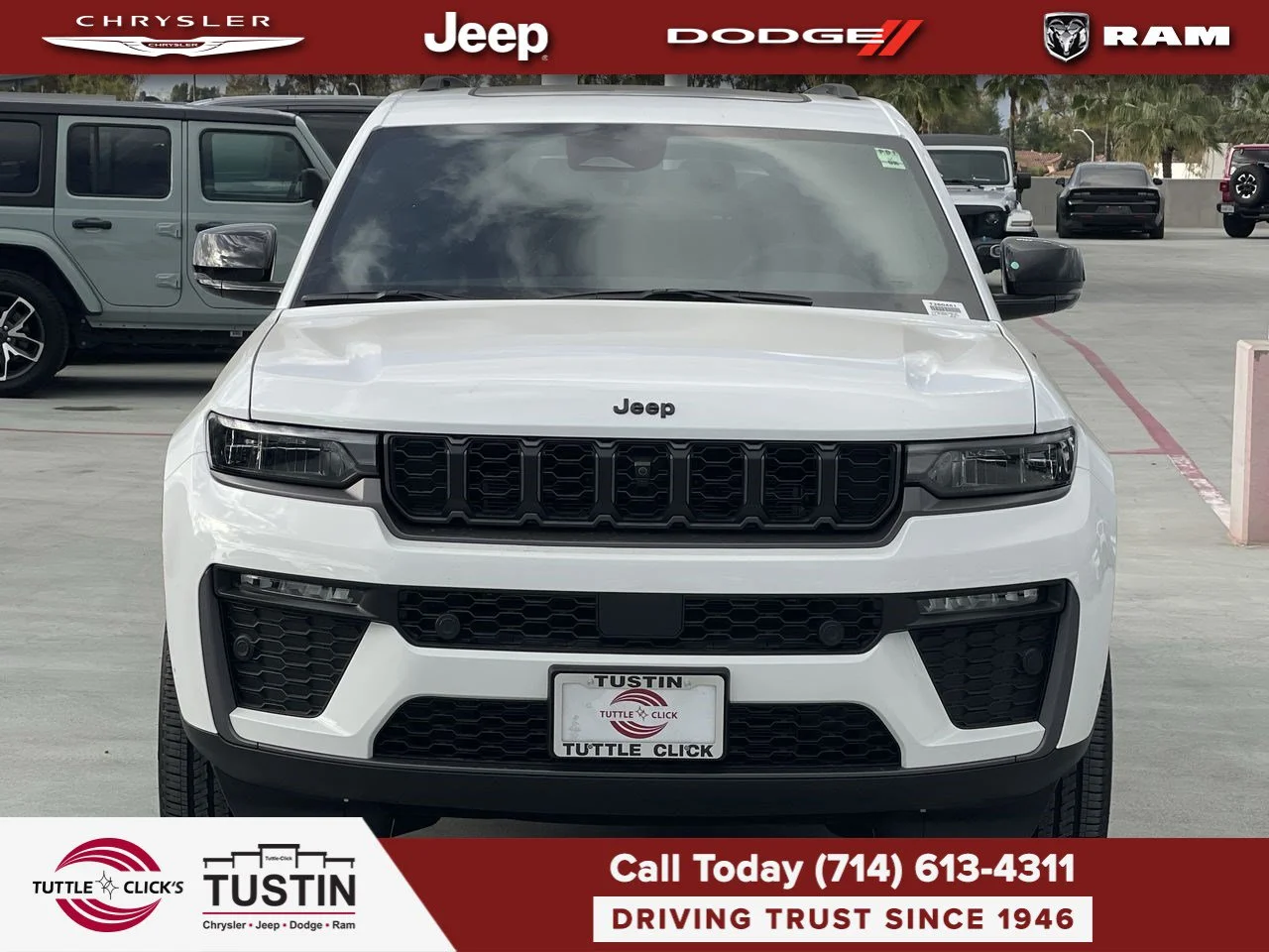 New 2026 Bright White Clear-Coat Exterior Paint Jeep 85th Anniversary Edition image 8