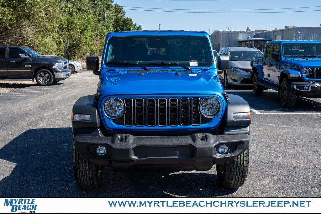 New 2026 Hydro Blue Pearl-Coat Exterior Paint Jeep Sport S image 9