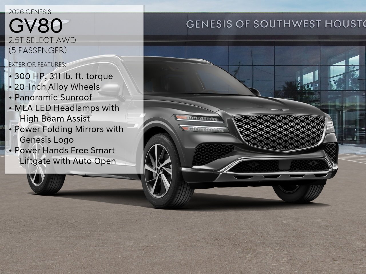 New 2026 Makalu Gray Genesis 2.5T SELECT image 3