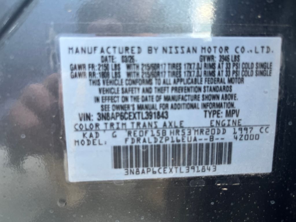 New 2026 Gun Metallic Nissan SV image 28