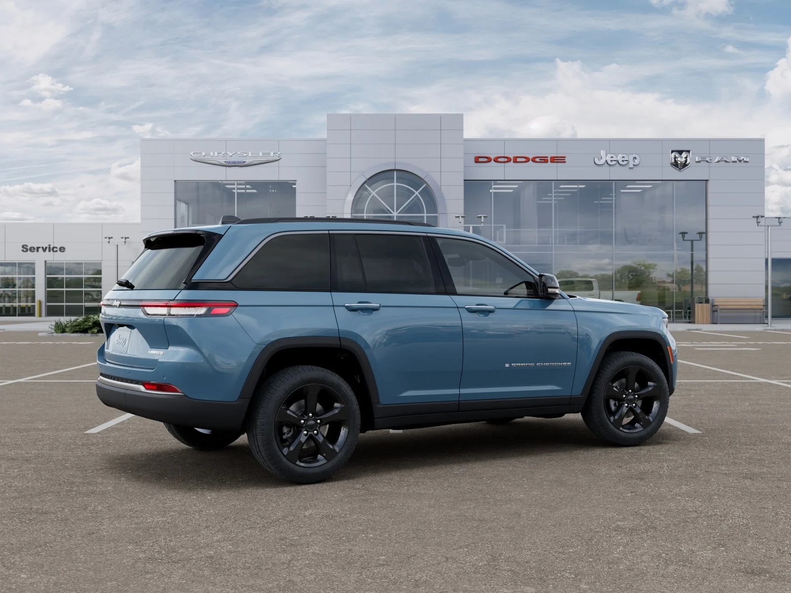 New 2026 Steel Blue Exterior Paint Jeep Limited image 35