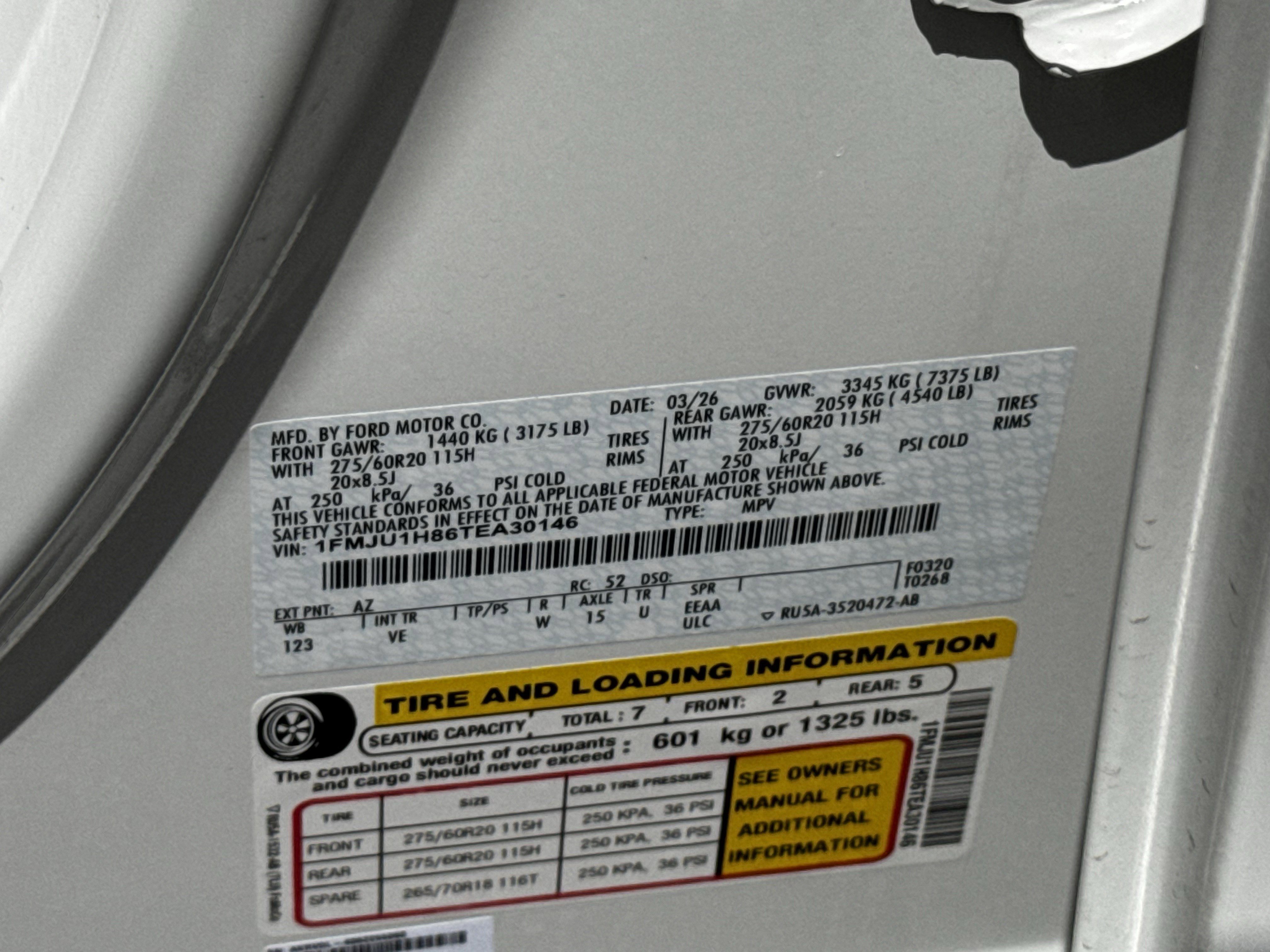 New 2026 Star White Metallic Tri-Coat Ford Active image 22