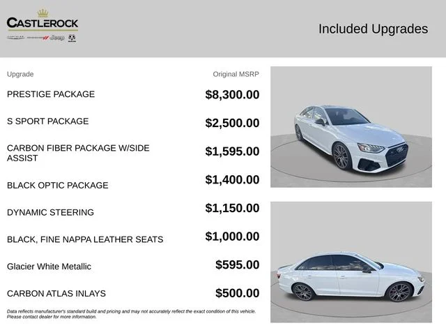 Used 2021 White Audi 3.0T Prestige image 4