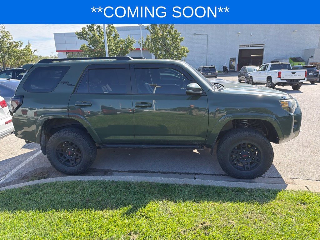 Used 2022 Green Toyota TRD Off-Road Premium image 4