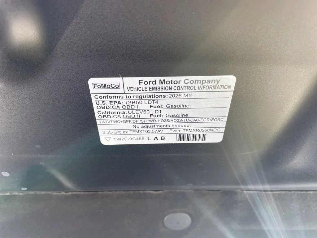 New 2026 Agate Black Metallic Ford Lariat® image 34