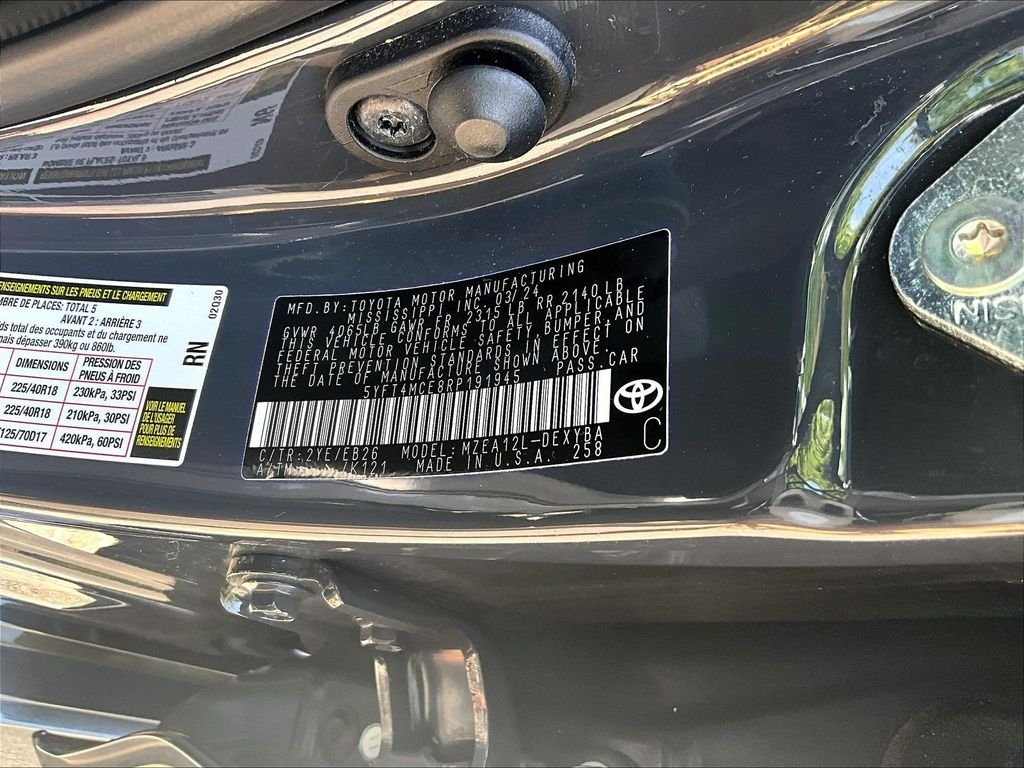 Used 2024 Black Toyota XSE image 36