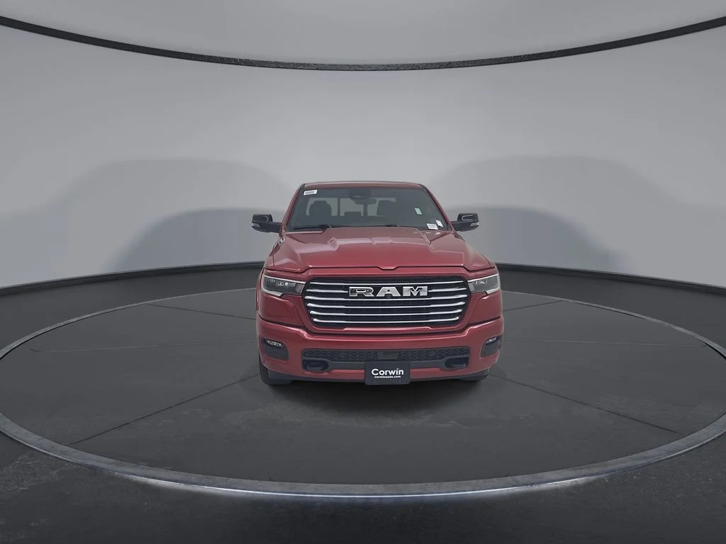 New 2026 Molten Red Pearl-Coat Exterior Paint RAM Laramie image 5