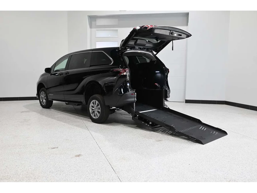 New 2026 BLACK Toyota LE Mobility Handicap Van image 2