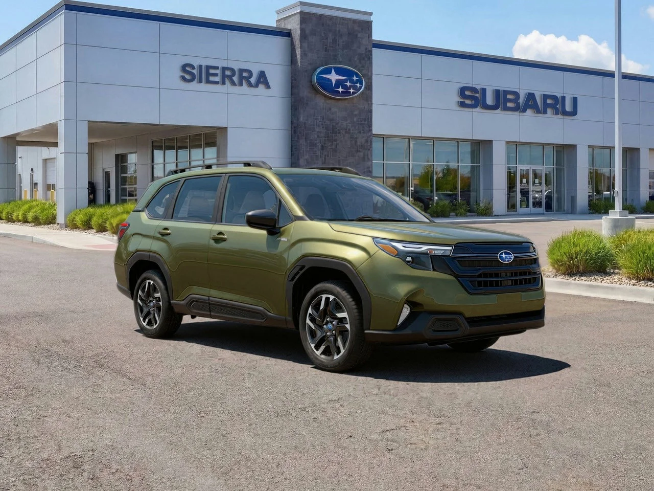 New 2026 AUTUMN GREEN METALLIC Subaru Premium Hybrid image 16