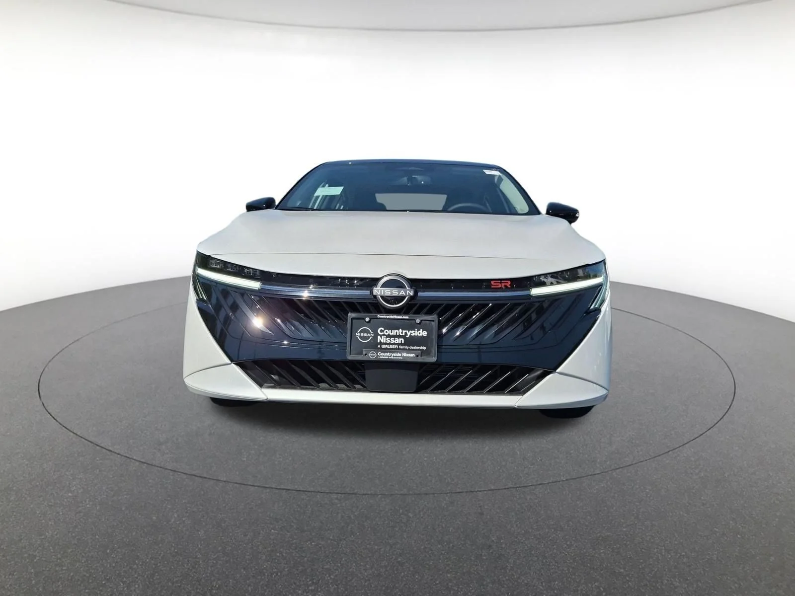 New 2027 Aspen White TriCoat / Super Black Two-tone Nissan SR Midnight Edition image 2