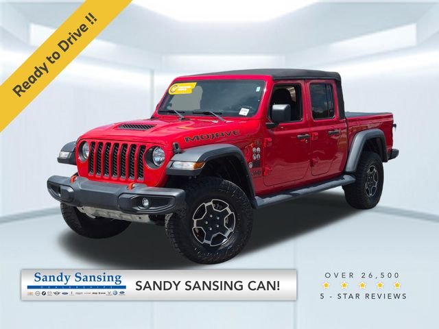 Certified Used 2022 Red Jeep Mojave image 1